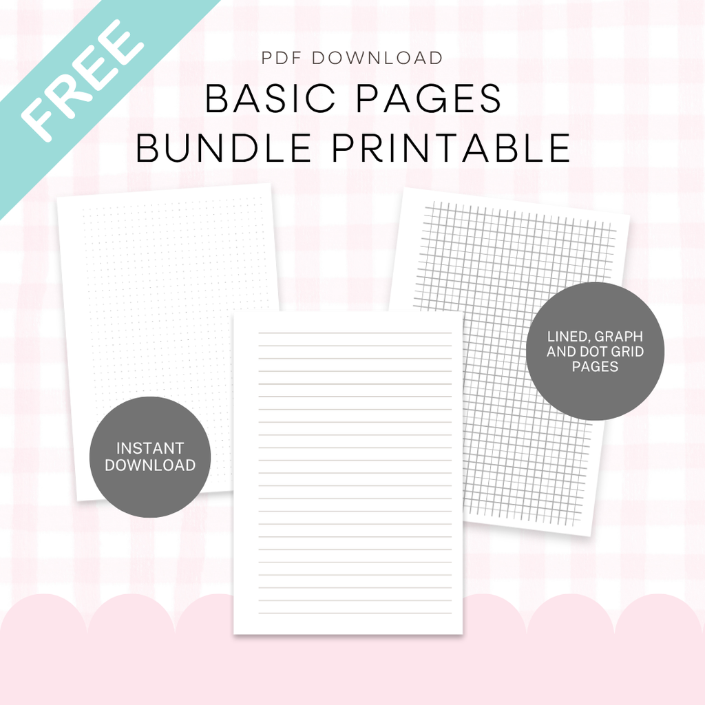 Printable Inserts (Print at Home) – Preppamint